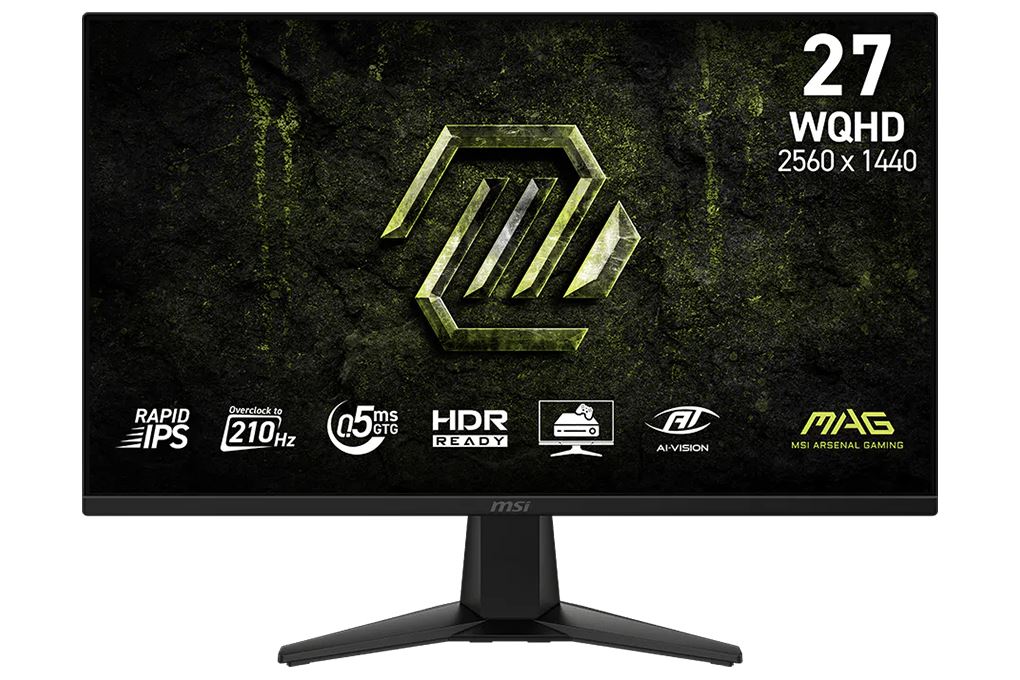 Màn hình Gaming MSI MAG 275QF E21 (27 inch 2K, IPS, 210Hz, 0.5ms) Màu Đen