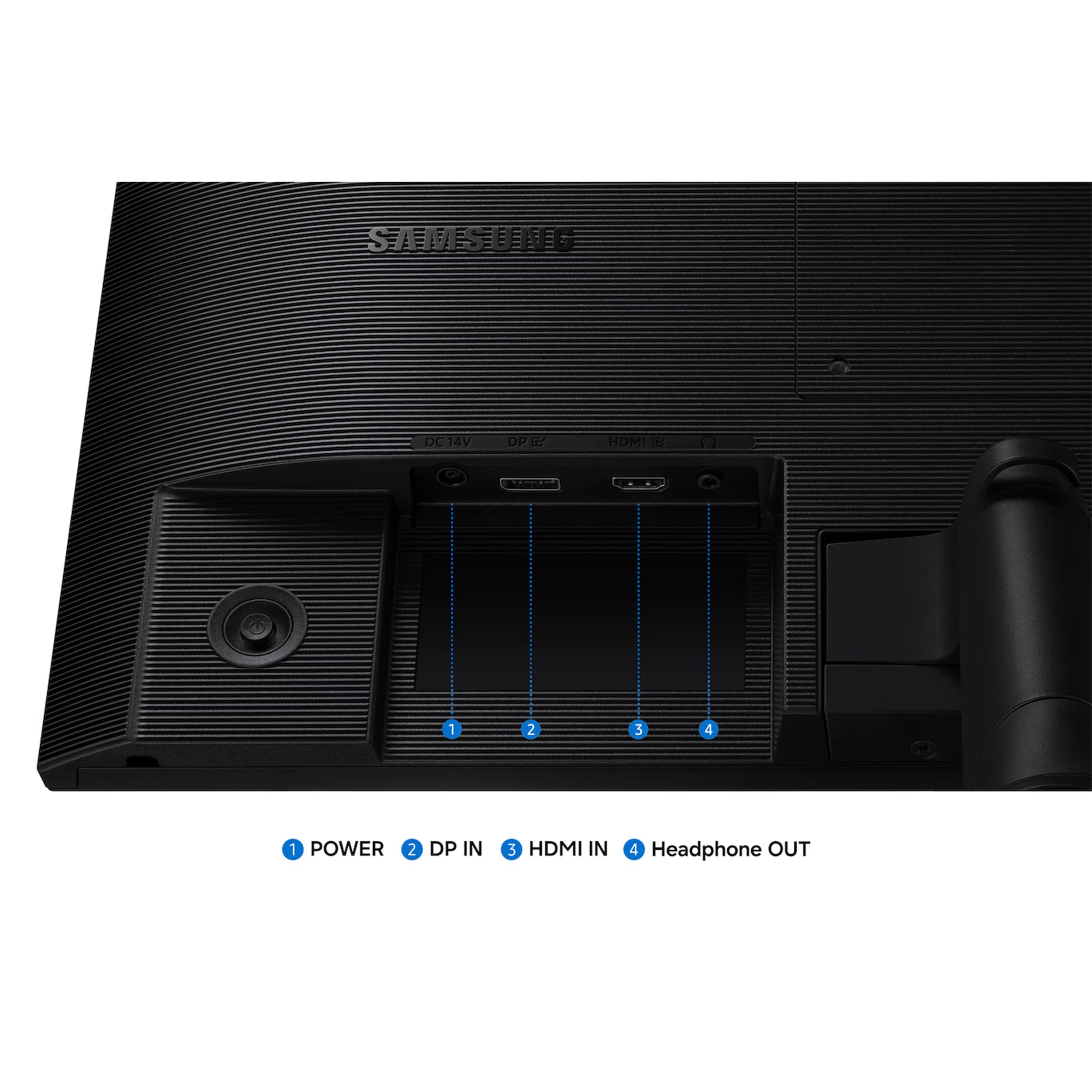 Màn hình Samsung LS24HG310EEXXV (24 inch Full HD, IPS, 144Hz, 1ms, 250cd2) Màu Đen