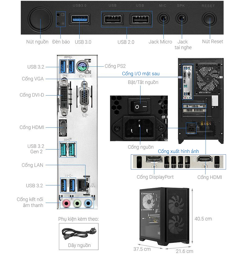 ROSA Rezo A20 Ryzen 5 5600X/16GB/500GB/RX6500XT 4GB/Win11 Pro