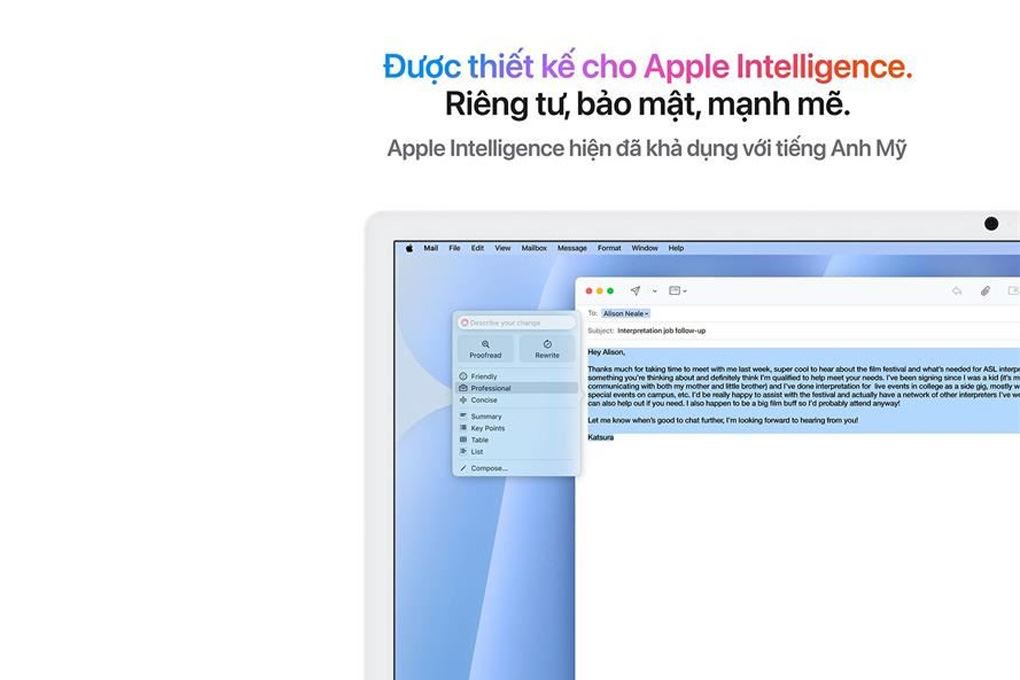 iMac 24 inch M4 16GB/256GB Màu Xanh Dương