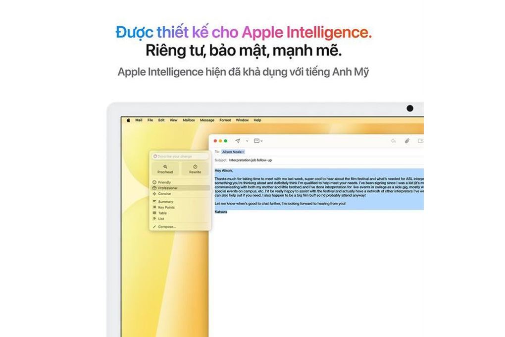 iMac 24 inch M4 16GB/512GB Màu Vàng