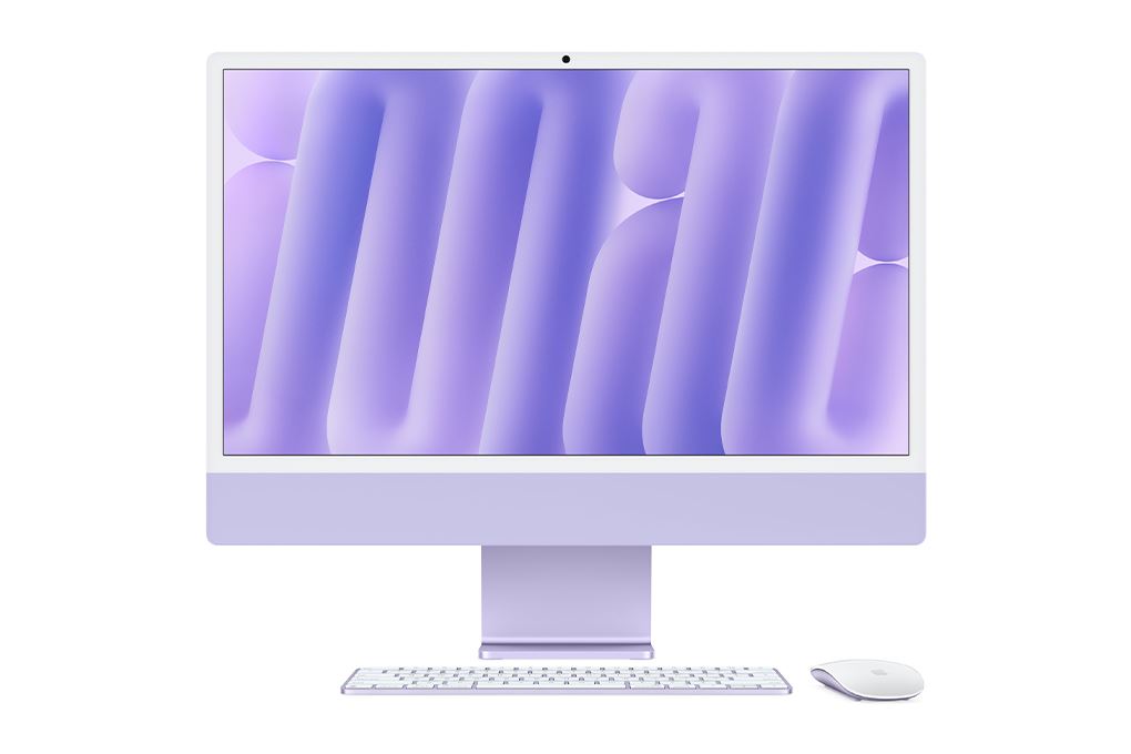 iMac 24 inch M4 16GB/512GB Màu Tím