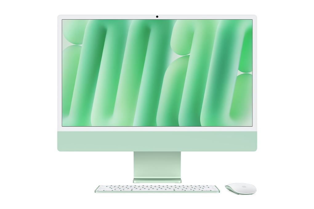 iMac 24 inch M4 16GB/512GB Màu Xanh lá