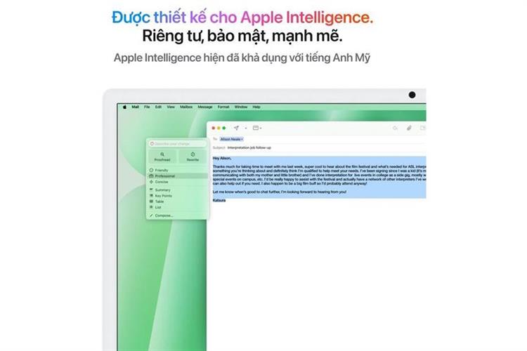 iMac 24 inch M4 16GB/256GB/10GPU Màu Xanh lá