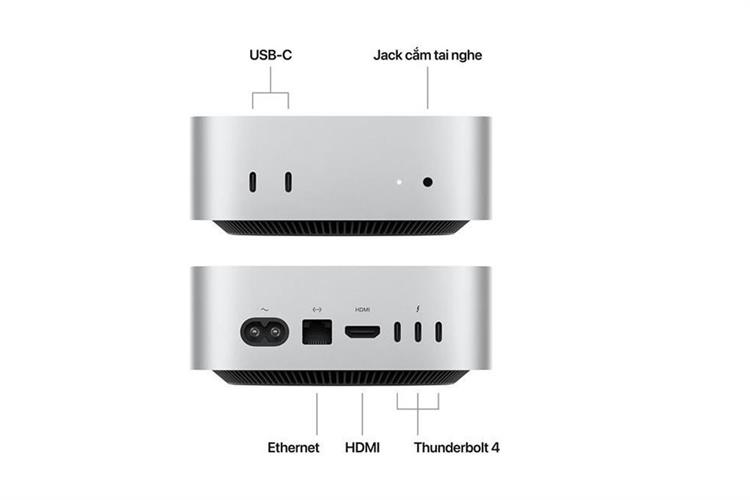 Mac mini M4 16GB/512GB Màu Bạc