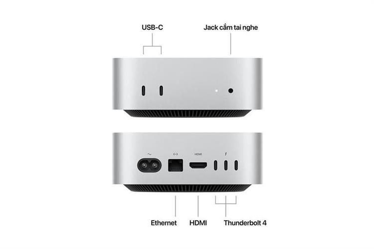 Mac mini M4 16GB/1TB Màu Bạc