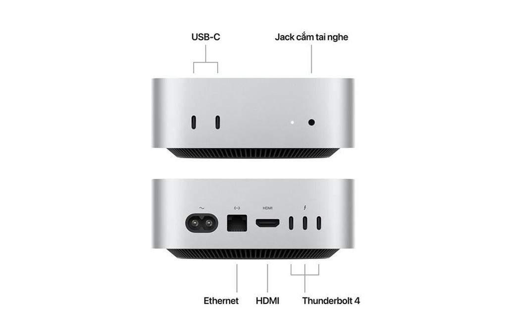 Mac mini M4 16GB/1TB Màu Bạc