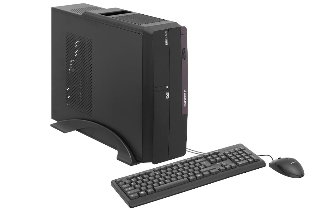 PC SingPC i313M682SF-W i3 13100/8GB/256GB/Bàn phím/Chuột/Win11 Pro