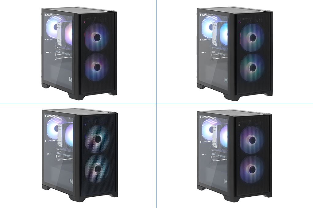 ROSA Rezo I110 Core i3 12100F/8GB/SSD 256GB/RTX3050 6GB/Win11 Pro Màu Đen