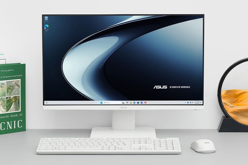 ASUS AIO V440VAK i5 13420H/16GB/512GB/23.8"FullHD/Bàn phím/Chuột/Win11 (WPC065W) Màu Trắng