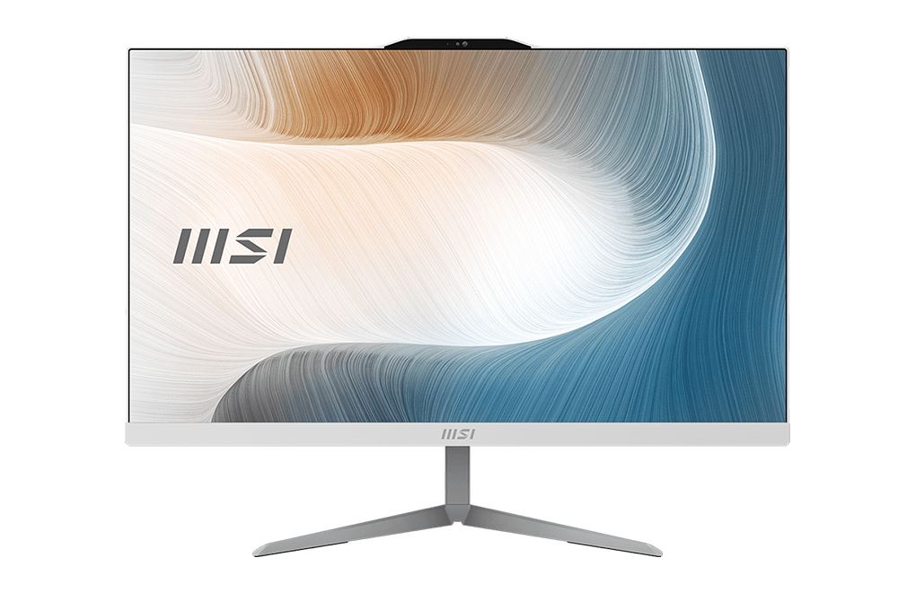 MSI AIO Modern AM242 12M i5 1235U/8GB/512GB/23.8" Full HD/Bàn phím/Chuột/Win11 Màu Trắng