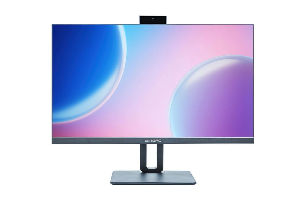 SingPC AIO M24Ei5129M5-W i5 12400/16GB/512GB/23.8" FullHD/Bàn Phím/Chuột/Win11Pro Màu Đen