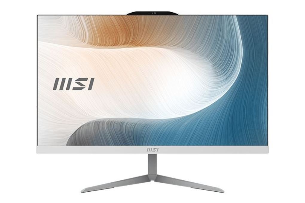 MSI AIO Modern AM242 12M i5 1235U/8GB/512GB/23.8" Full HD/Bàn phím/Chuột/Win11 Trắng Màu Trắng