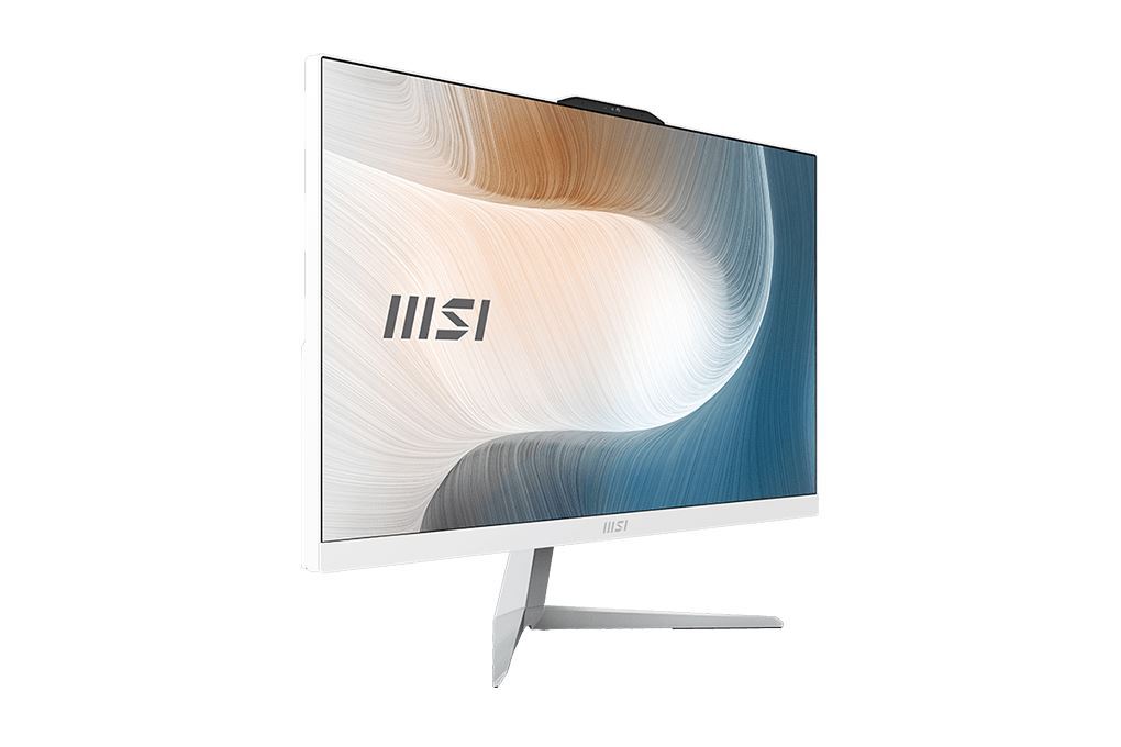 MSI AIO Modern AM242 12M i5 1235U/8GB/512GB/23.8" Full HD/Bàn phím/Chuột/Win11 Trắng Màu Trắng