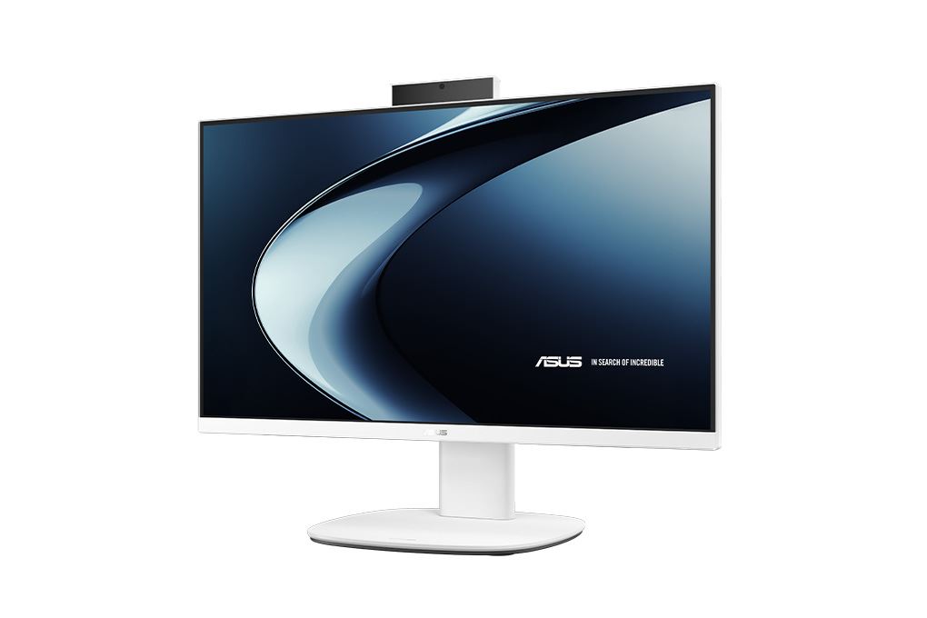 ASUS AIO VM640GA R5 AI 430/16GB/512GB/23.8"Full HD/Bàn phím/Chuột/Win11 (VM640GA-WPC009W) Màu Trắng