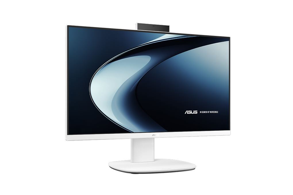 ASUS AIO VM640GA R5 AI 430/16GB/512GB/23.8"Full HD/Bàn phím/Chuột/Win11 (VM640GA-WPC009W) Màu Trắng