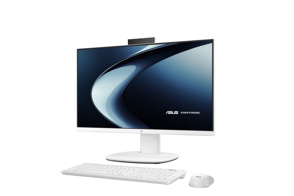 ASUS AIO V440VA Core 5 210H/8GB/512GB/23.8"Full HD/Touch/Bàn phím/Chuột/Win11 (V440VA-WPD015W) Màu Trắng