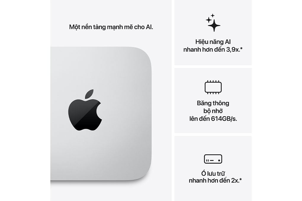 Mac Studio M5 Max 36GB/512GB Màu Bạc