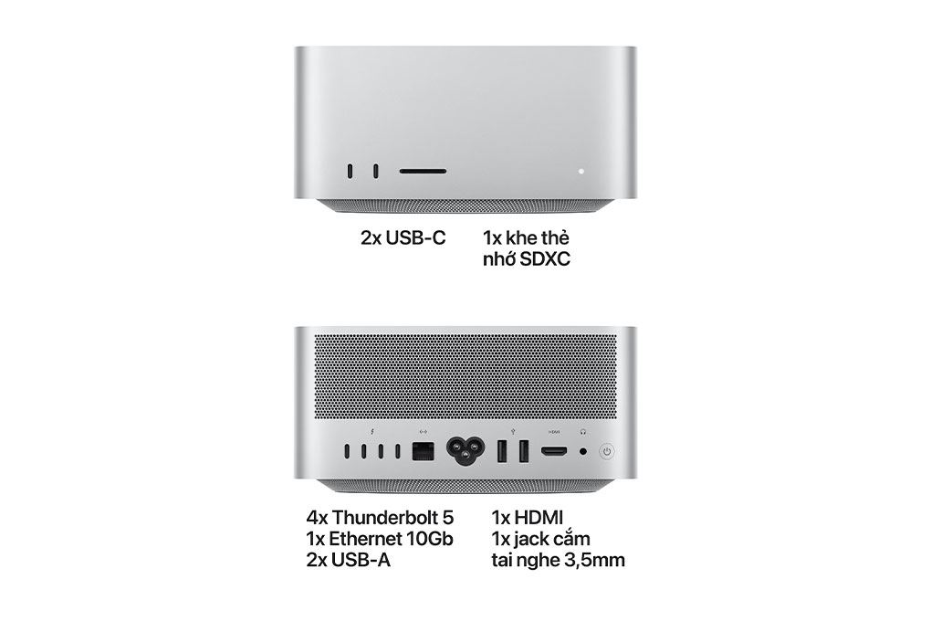 Mac Studio M5 Max 36GB/1TB Màu Bạc
