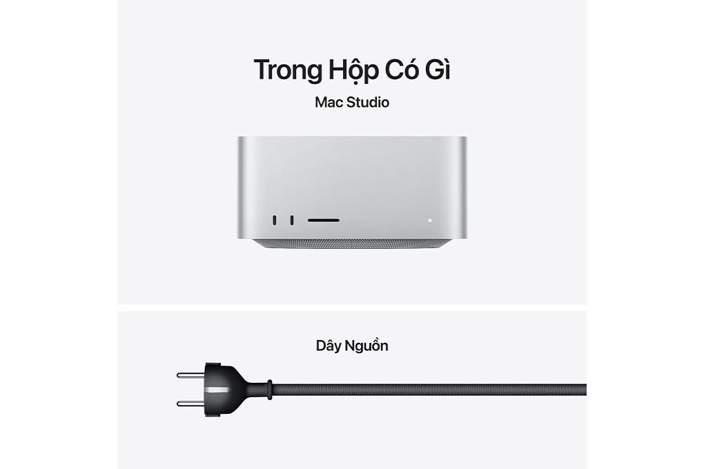 Mac Studio M5 Ultra 96GB/1TB Màu Bạc