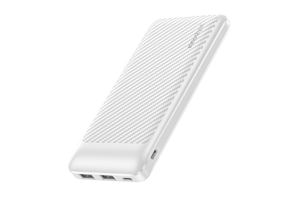 Pin sạc dự phòng 10000mAh Type C PD QC 3.0 20W Innostyle PowerSmart IP20G2 Trắng - 2