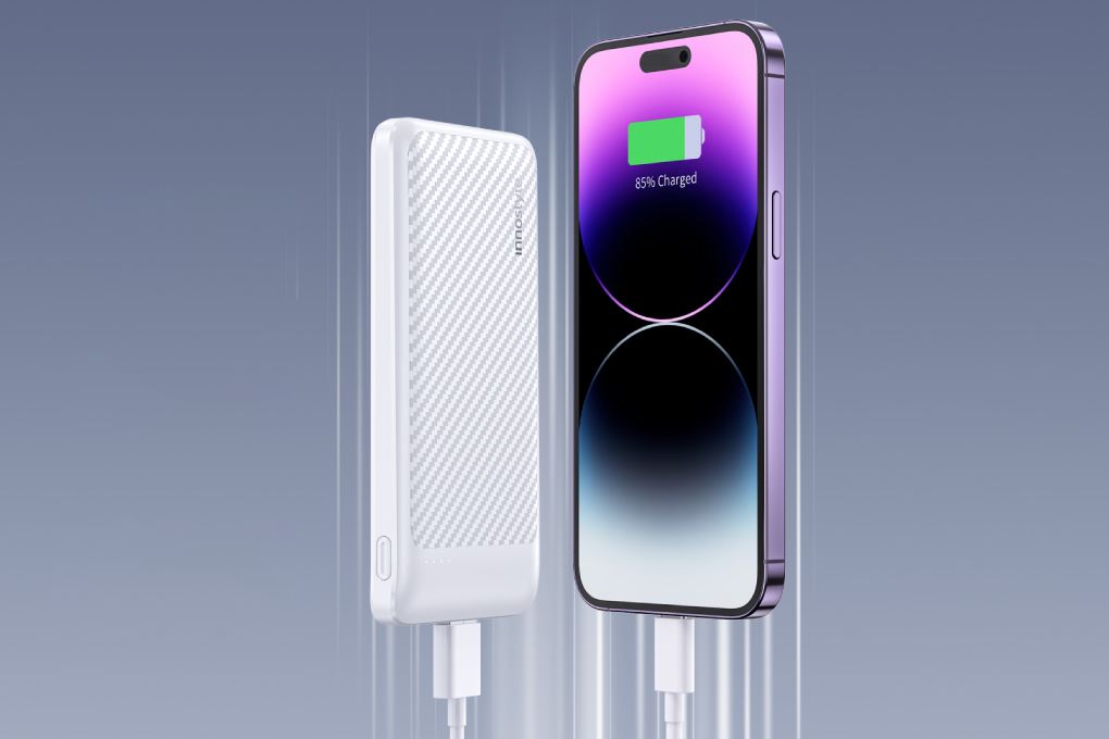 Pin sạc dự phòng 10000mAh Type C PD QC 3.0 20W Innostyle PowerSmart IP20G2 Trắng - 3