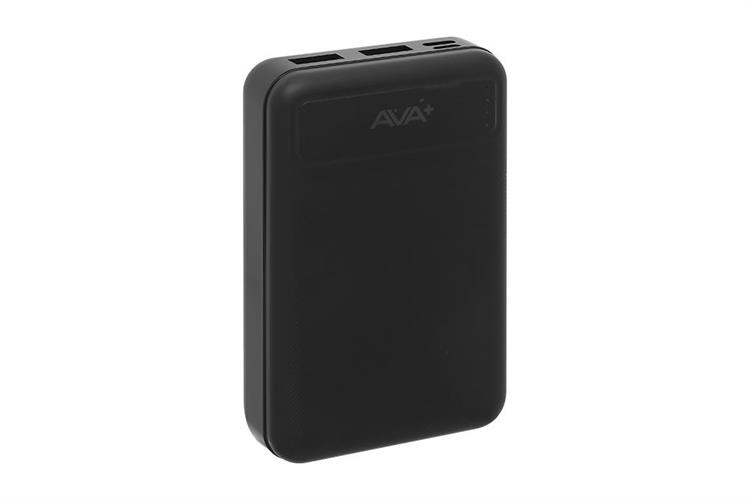 Pin sạc dự phòng Polymer 10000mAh 10.5W AVA+ GN-05 Màu Đen