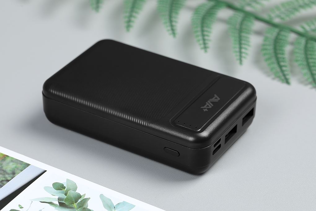 Pin sạc dự phòng Polymer 10000mAh 10.5W AVA+ GN-05 Màu Đen