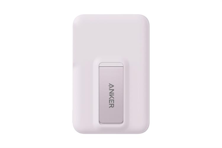 Pin sạc dự phòng Polymer 10000mAh không dây Magnetic Qi2 Type C PD 27W Anker MagGo A1654 Màu Tím