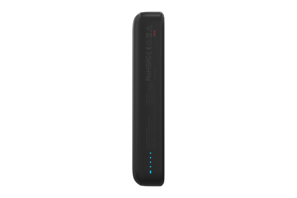 Pin sạc dự phòng Polymer 10000mAh Không dây Magnetic Type C PD 20W Xmobile JP331 Màu Đen