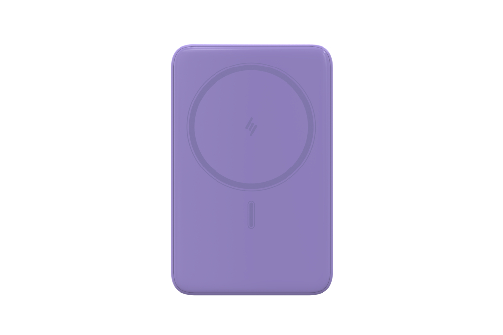 Pin sạc dự phòng Polymer 10000mAh Không dây Magnetic Type C PD 20W Xmobile JP331 Màu Tím