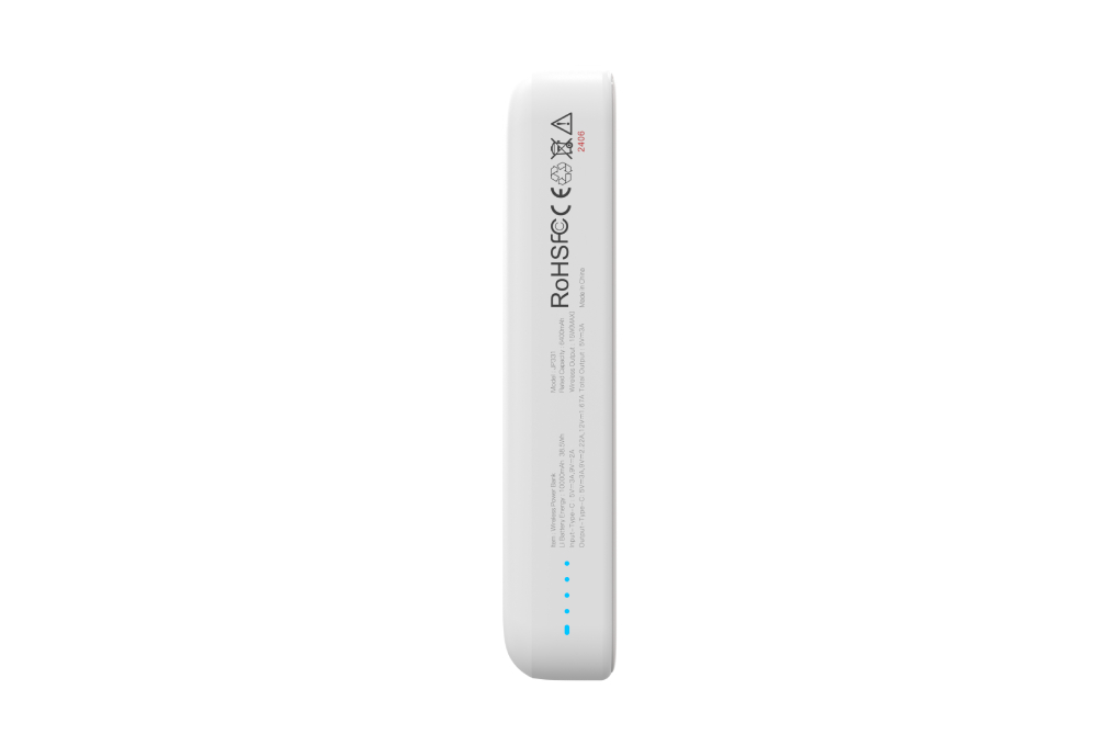 Pin sạc dự phòng Polymer 10000mAh Không dây Magnetic Type C PD 20W Xmobile JP331 Màu Trắng