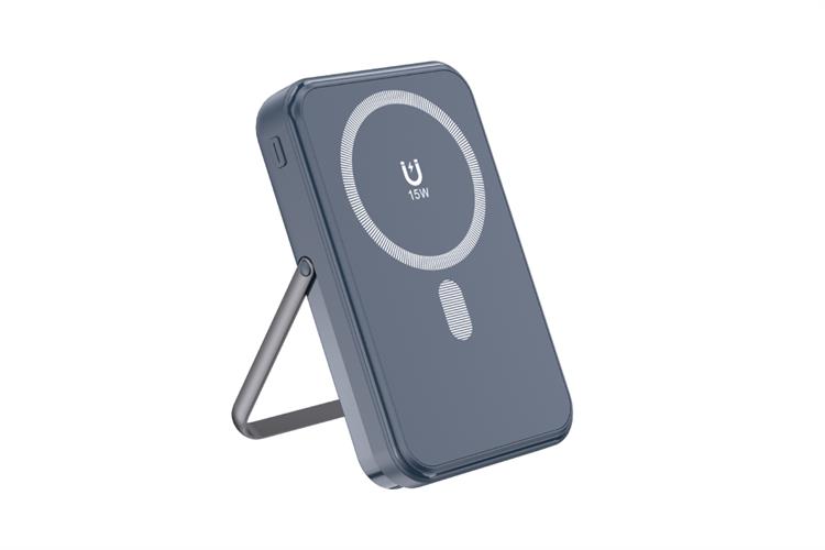 Pin sạc dự phòng Polymer 10000mAh Không dây Magnetic Type C PD QC 3.0 22.5W Xmobile M12-3 Màu Xanh Navy