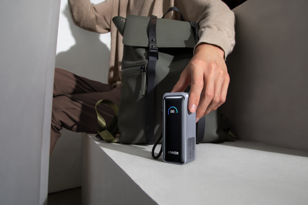 Pin sạc dự phòng 9600mAh Type C PD 65W Anker Prime Fusion A1339 tích hợp Adapter sạc - 3