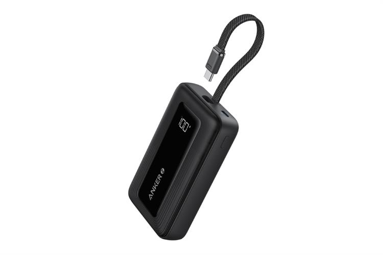 Pin sạc dự phòng Polymer 10000mAh Type C PD QC 3.0 30W Anker Zolo A1688 kèm Cáp Type C Màu Đen