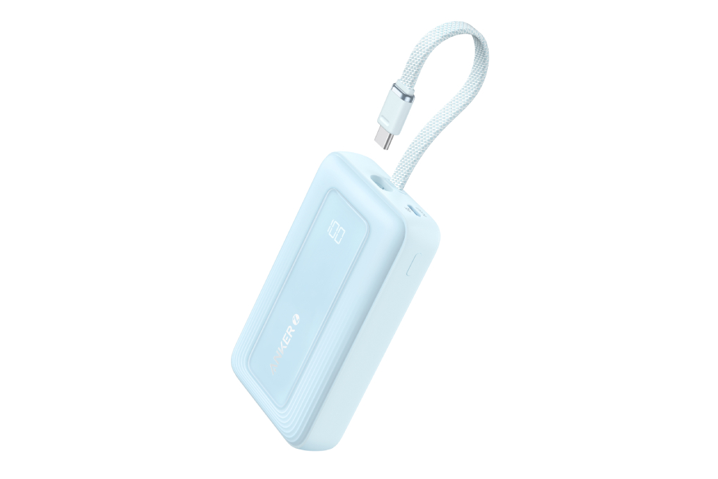 Pin sạc dự phòng Polymer 10000mAh Type C PD QC 3.0 30W Anker Zolo A1688 kèm Cáp Type C Màu Xanh