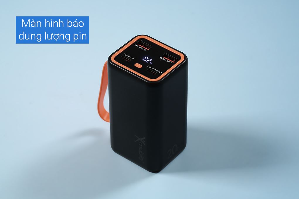 Pin sạc dự phòng 20000mAh Type C PD QC 3.0 22.5W Xmobile YM-672 - 6