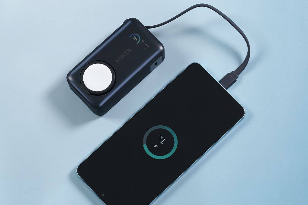 Pin sạc dự phòng 10000mAh Type C PD 30W Anker Nano A1657 kèm Cáp Type C và Sạc Apple Watch - 12