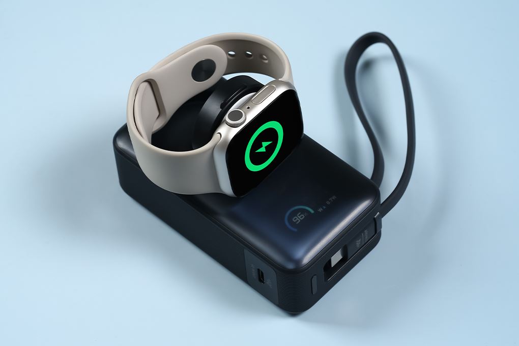 Pin sạc dự phòng 10000mAh Type C PD 30W Anker Nano A1657 kèm Cáp Type C và Sạc Apple Watch - 13
