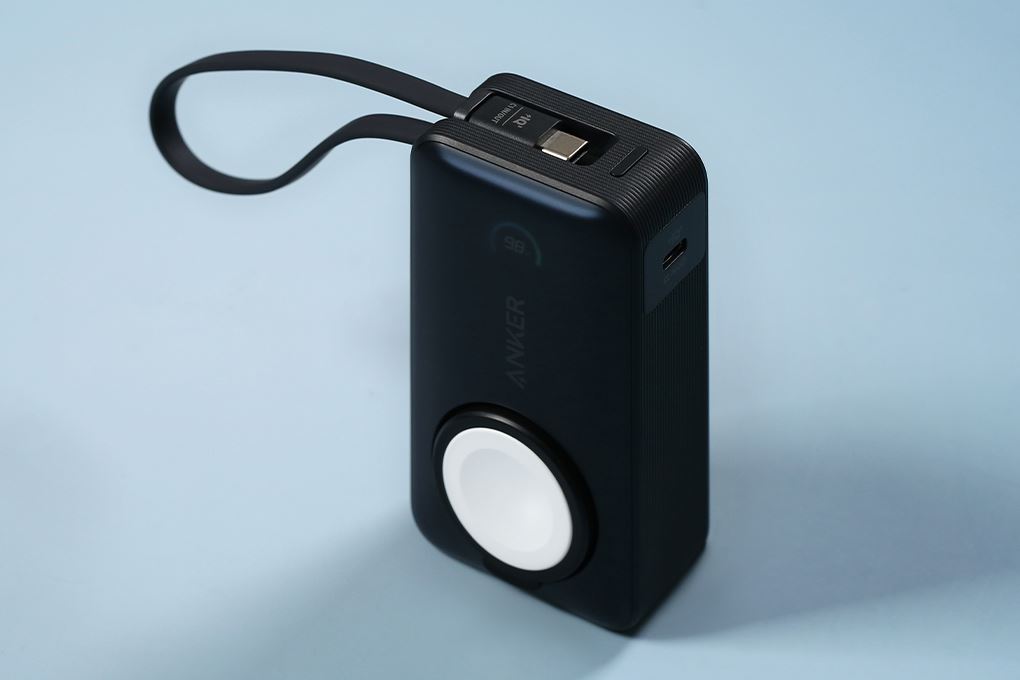 Pin sạc dự phòng 10000mAh Type C PD 30W Anker Nano A1657 kèm Cáp Type C và Sạc Apple Watch - 7