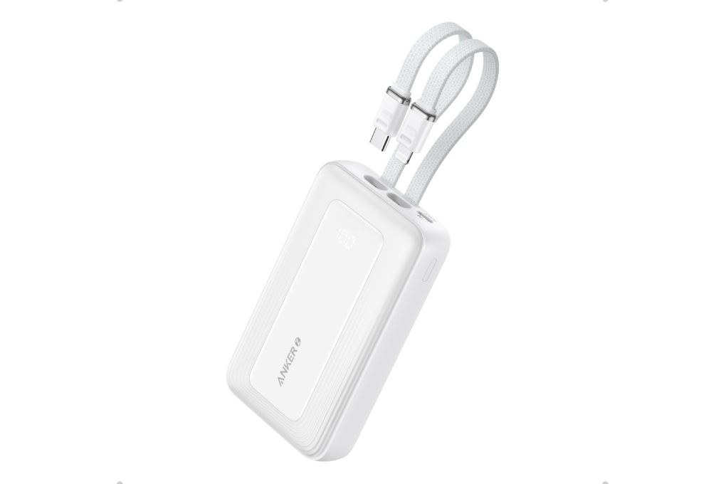 Pin sạc dự phòng Polymer 10000mAh Type C PD QC 3.0 30W Anker Zolo A1680 kèm Cáp Lightning và Type C