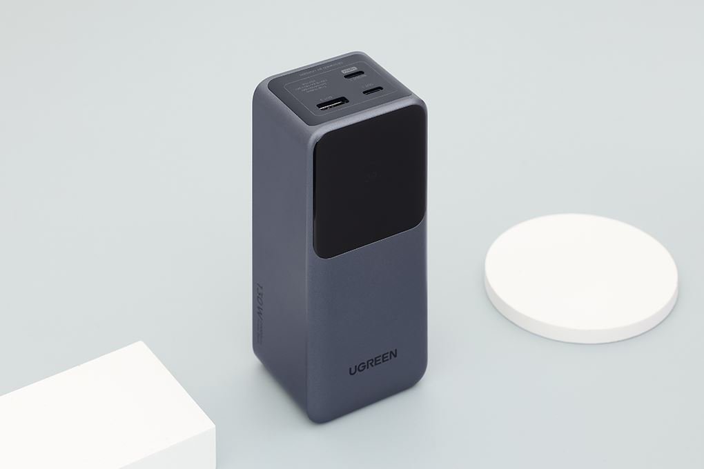 Pin sạc dự phòng 20000mAh Type C PD QC 3.0 130W Ugreen PB721 Màu Xám