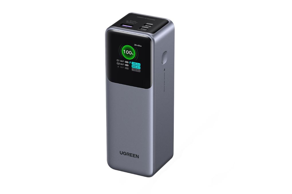 Pin sạc dự phòng 25000mAh Type C PD QC 3.0 200W Ugreen PB722 Màu Xám