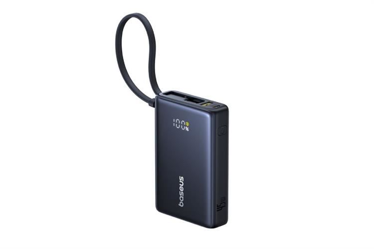 Pin sạc dự phòng 10000mAh Type C PD QC 3.0 45W Baseus PicoGo PPPG-1W45C kèm Cáp Type C