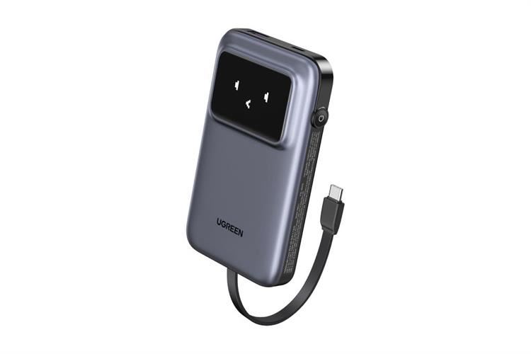 Pin sạc dự phòng Polymer 10000mAh Type C PD QC 3.0 30W Ugreen Uno PB511 kèm Cáp Type C