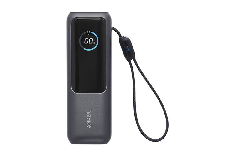 Pin sạc dự phòng 25000mAh Type C PD QC 3.0 165W Anker Zolo A1695 kèm cáp dây rút Type C Màu Đen