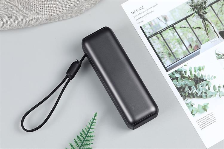 Pin sạc dự phòng 25000mAh Type C PD QC 3.0 165W Anker Zolo A1695 kèm cáp dây rút Type C Màu Đen