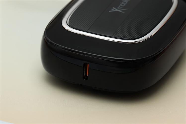 Pin sạc dự phòng 10000mAh Type C PD 22.5W Xmobile NeoMice GN-82 kèm Cáp Lightning và Type C Màu Đen