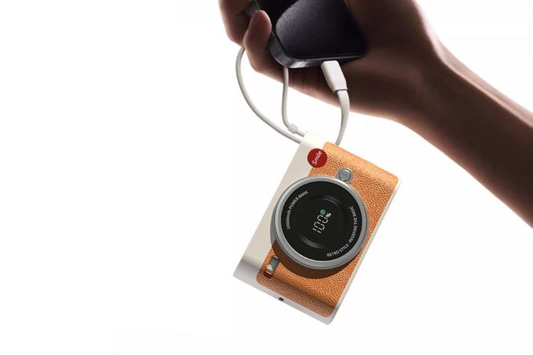 Pin sạc dự phòng 10000mAh Type C PD 22.5W Xmobile SnapGo R-38 kèm Cáp Lightning và Type C Màu Nâu