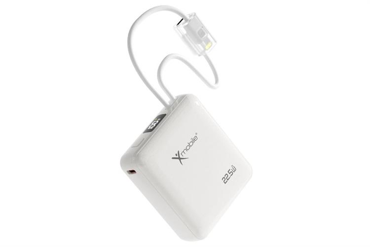 Pin sạc dự phòng 10000mAh Type C PD 22.5W Xmobile H19 kèm Cáp Lightning và Type C
